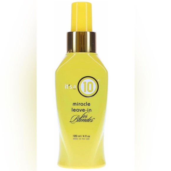 It's a 10 Haircare Miracle Leave-In for Blondes, 4 FL OZ X 2  *NEW* - Picture 1 of 2